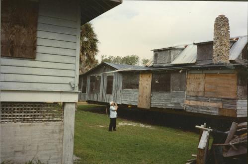 Hermitage on the move in 1992. Source: The Charlotte Harbor Area Historical Society and Ulysses Samuel (U.S.) Cleveland Collection
